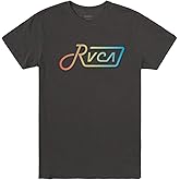 RVCA Men's De-lam Short Sleeve Crew Neck T-Shirt