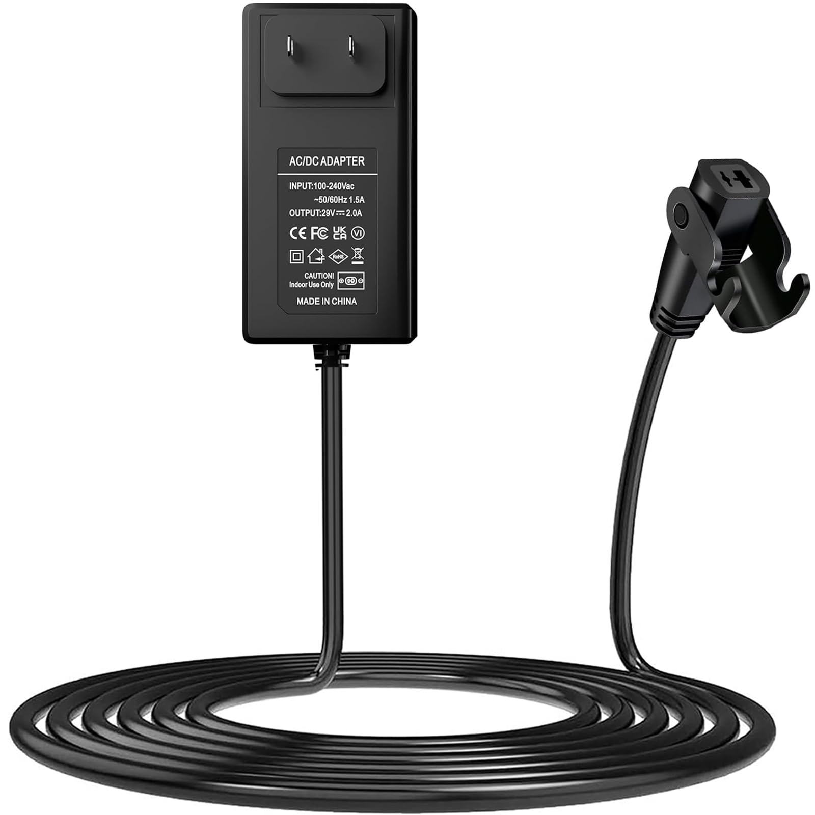 Photo 1 of Universal Power Cord for Wall Plug-in Recliner Chair-2-Pin Adapter for Lift Chair,Recliner Sofa,Recliner Couch,29V 2A Recliner Power Supply Compatible with Most Makes & Models ZB-H290020A-C ZBPOWER