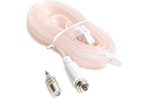 FM Antenna for Bose Wave Radio, Ancable F Type Ant with 3.5mm to Coaxial Adapter