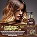 WOW Hair Conditioner - Deep Hair Conditioning for Dry Thin & Damaged Hair - Enriched with Coconut, Avocado Oil, Moroccan Argan Oil, Jojoba Oil - Vitamins B5 & E - Paraben and Sulfate Free - 10 Fl Oz