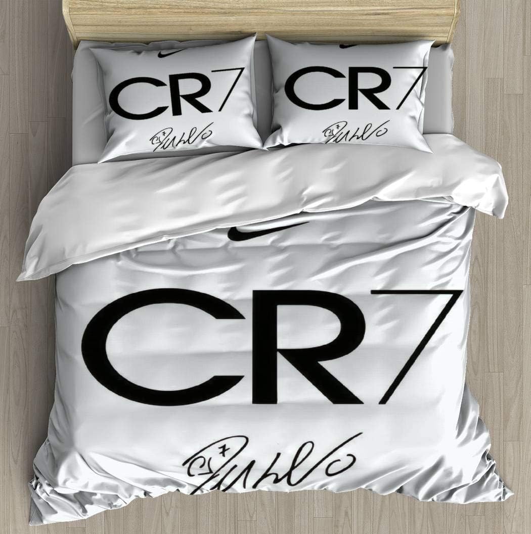 WYLZ0123xzan Word Art Bedding Duvet Cover with 2 Pillows Simple Style Bedding Set Relaxed Soft Twin Casual Modern Home Pattern Style