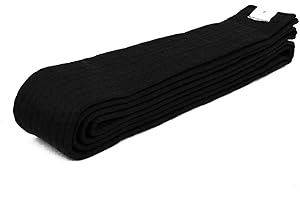 AAMA Plain Color Belt for Martial Arts - Taekwondo Karate Judo Aikido