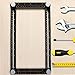 Multi-Angle Measuring Ruler, Aluminum Alloy Angleizer Template Tool Angle Finder Measurement Tools for Carpenter,Engineers,Craftsmen,Builders,Handymen