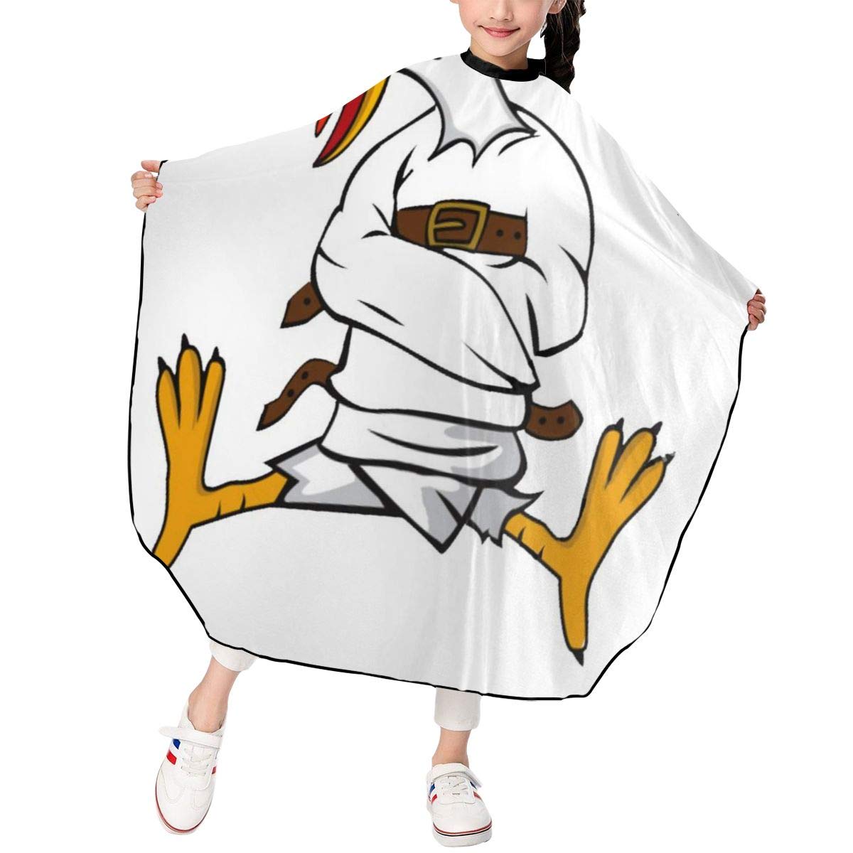 Amazon Com Kids Crazy Chicken Haircut Apron Vintage Barber Hair