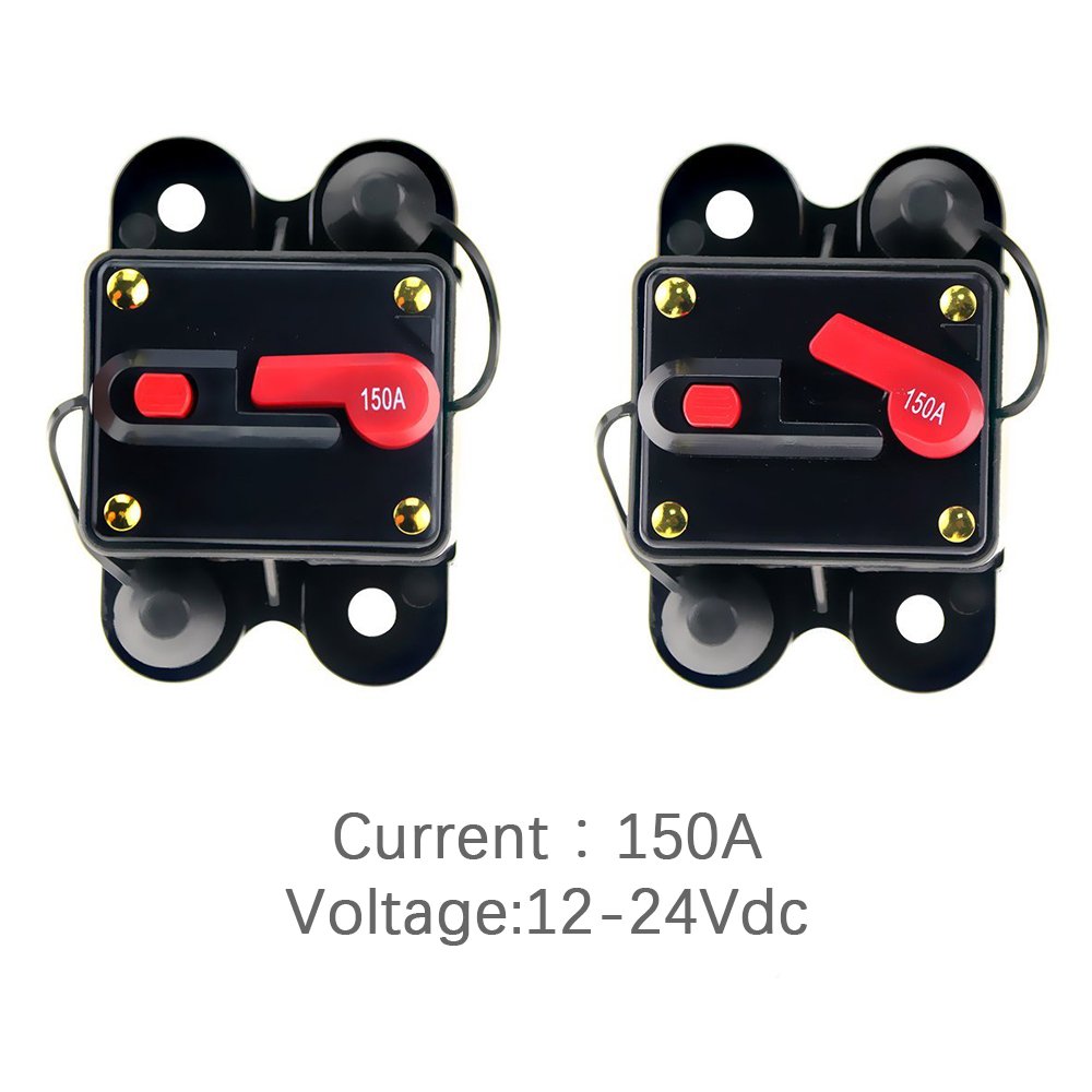 Soyond 12V24V DC Circuit Breaker Trolling Motor Auto Car Marine Boat