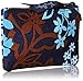 Vera Bradley Women's Cotton Zip ID Case Wallet, Java Floral, One size