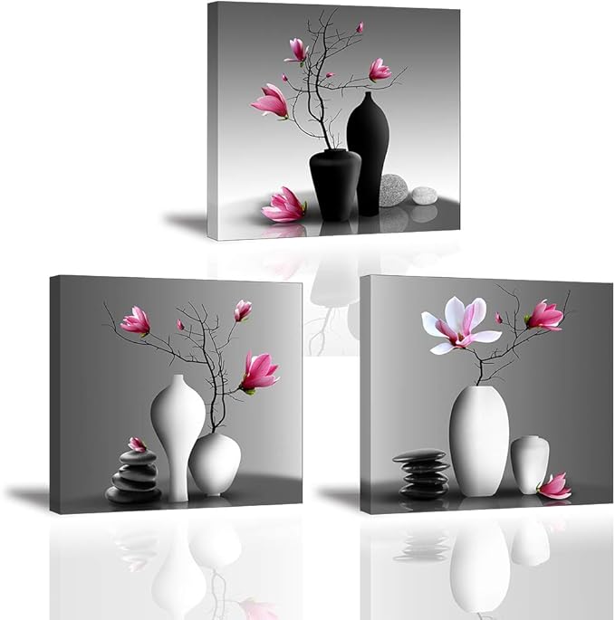 Amazon.com: Flower Wall Art for Bathroom Hallway, SZ Elegant Orchid