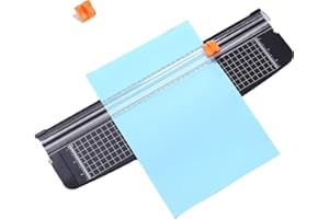 ZEQUAN A3 Paper Cutter Slider Portable Trimmer - 18 Inch Paper Trimmer for Scrapbooking, Max. Cutting Length 16.5 Inch Craft Paper Cutter 10 Sheet Copy Paper Capacity