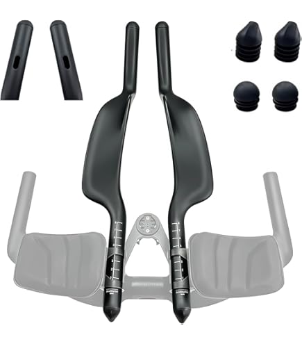 Amazon.com: Controltech TTH-14 Falcon Mini Clip-On Bike Aerobars