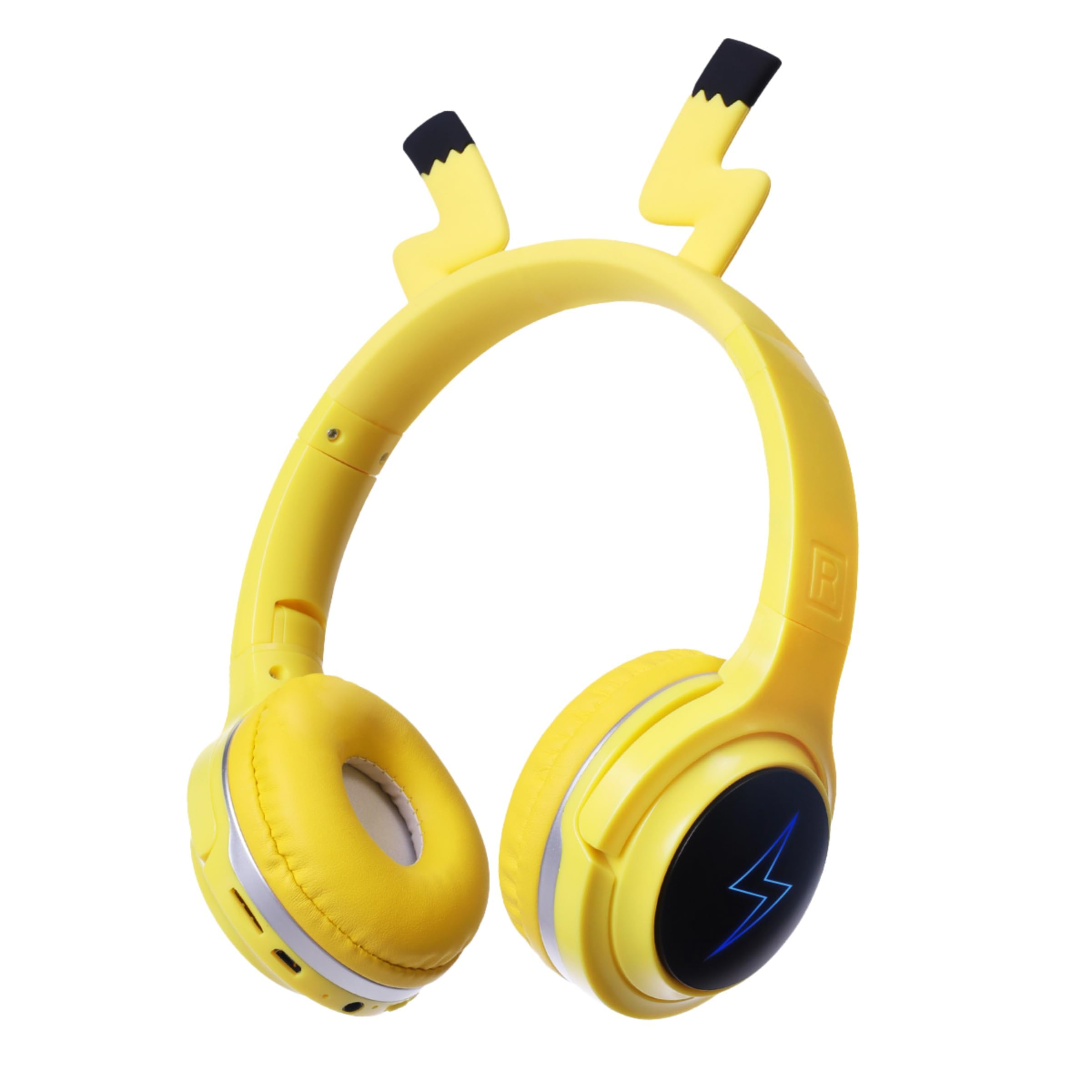 Photo 1 of YLFASHION Wireless Kids Headphones with 7-Color LED Lights, 85dB Safe Volume & 40H Playtime – Ultra-Soft Over-Ear for School Travel