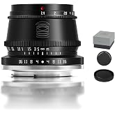 TTARTISAN 35mm F1.4 APS-C Manual Focus Lens for Fuji X Mount Camera X-A10 X-A20 X-A3 X-A5 X-A7 X-M1 X-H1 X-T10 X-T2 X-T20 X-T3 X-T30 X-T4 X-T100 X-T200 X-Pro1 X-Pro2 X-Pro3 X-E1 X-E2S X-E3 Black