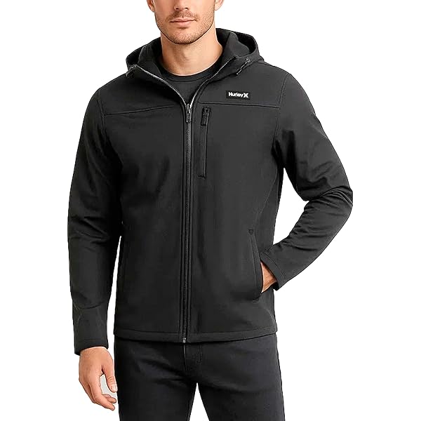 Hurley Mens Bomber Jacket - Soft Cozy Sherpa Lined Weather