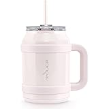 Reduce Tumbler, 50 oz - Stainless Steel Tumbler With Straw, Lid and Handle - 36 Hours Cold - Large Insulated Mug for Cold Dri