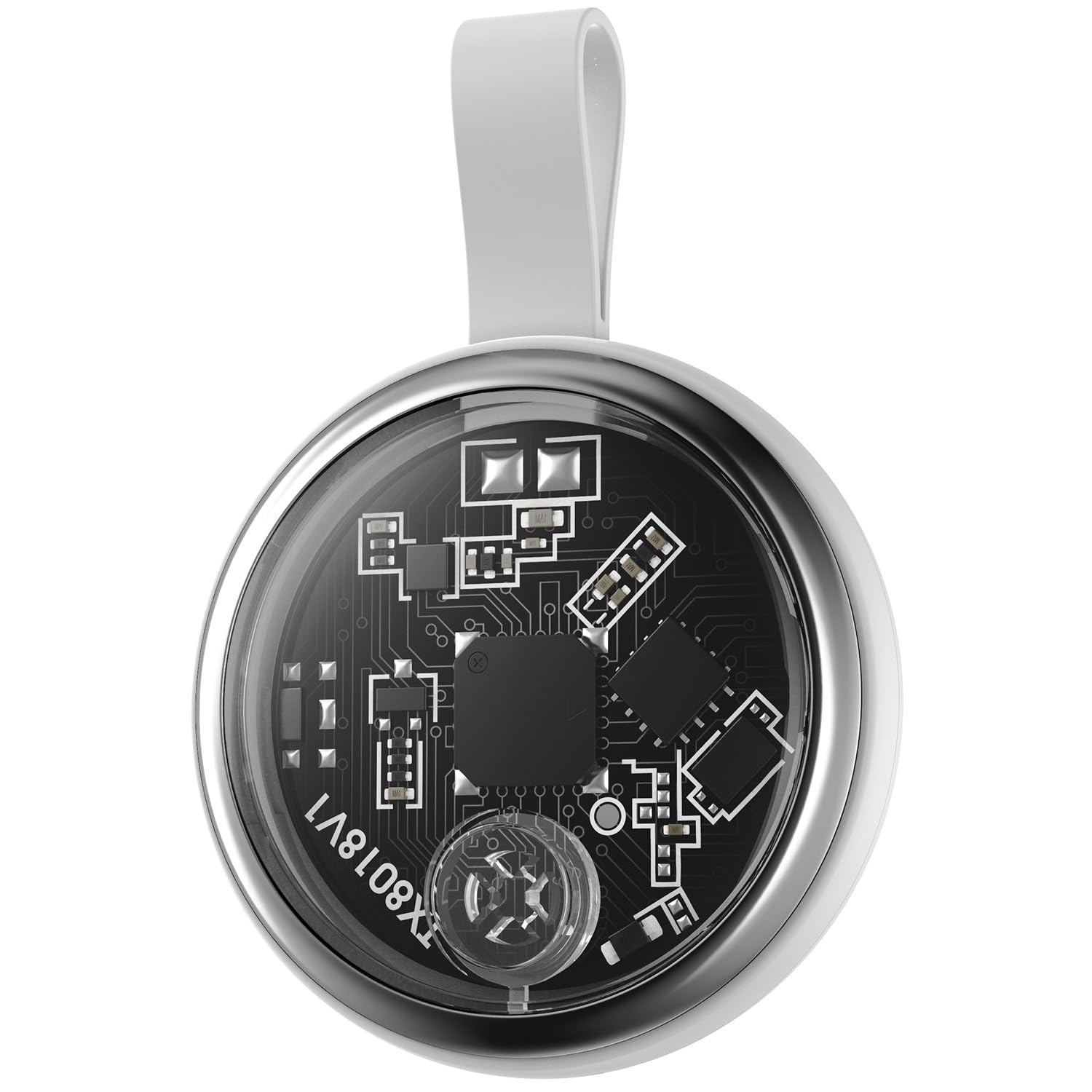 Photo 1 of 2025 New Air Tracker Tag-1 Pack Compatible with Find My (iOS Only), Bluetooth Tracker (White), Portable Locator Device