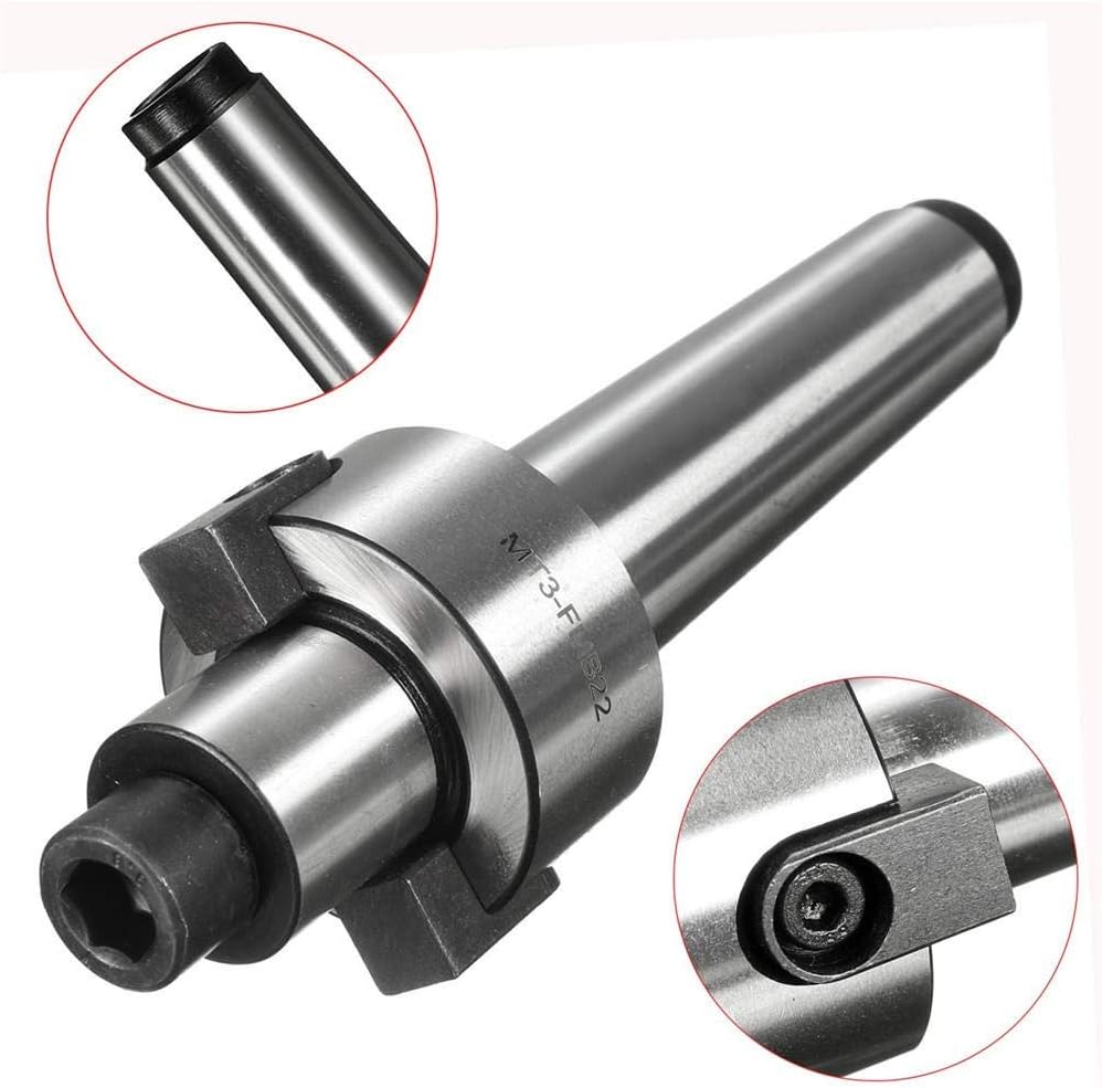 factory outlets Nrthtri smt MT3 FMB22 M12 Mill Arbor Morse Taper Tool Holder Lathes Home