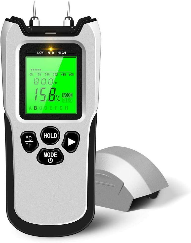 Wood Moisture Meter Upgraded Moisture Meter for Wood, PinType