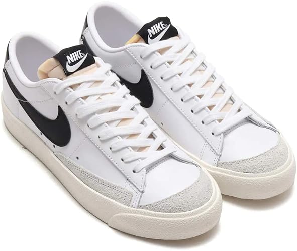 Amazon ナイキ ブレーザー ロー 77 W Blazer Low 77 ホワイト セイル ホワイト ブラック Dc4769 102 日本国内正規品 スニーカー