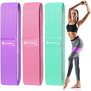 FITFORT-Resistance-Bands-Set-MenWomen-3-Packs-Exercise-Bands-for-Legs-Butt-Non-Slip-Workout-Bands-Booty-Bands-With-3-Resistance-Levels-Ideal-for-SquatsGlute-BridgeLungesPilates-and-Yoga FITFORT Resistance Bands Set Men/Women (3 Packs), Exercise Bands for Legs & Butt, Non-Slip Workout Bands Booty Bands With 3 Resistance Levels, Ideal for Squats/Glute Bridge/Lunges/Pilates and Yoga