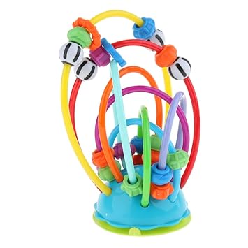 Fenteer Baby First Bead Maze With Suction Cups For High
