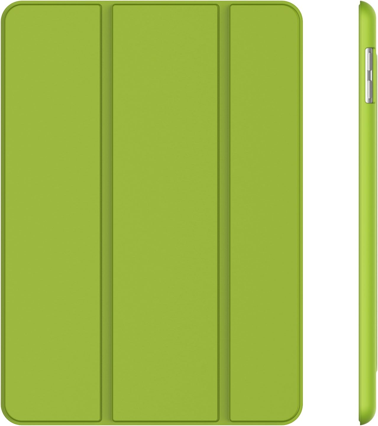 JETech Case for iPad 9.7-Inch (6th/5th Generation, 2018/2017), Protective Hard Back Shell Soft-Touch Tablet Stand Cover, Auto Wake/Sleep (Green)