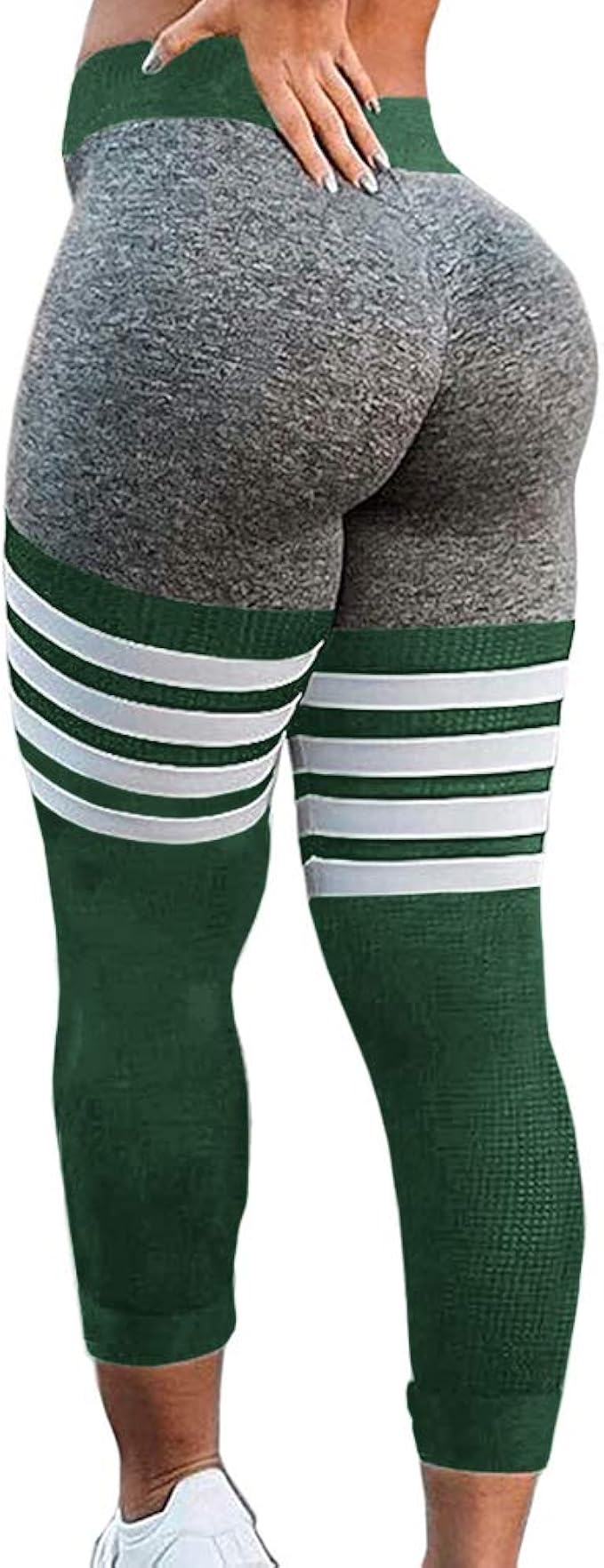 CCBSTS Womens High Waist Butt Lifting Yoga Pants Tummy