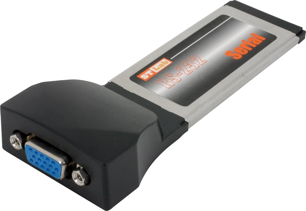Maplin Dual Serial Port I/O Controller Express Card Laptop Adapter