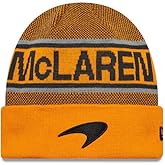 F1 McLaren 2022 Team Bobble Cuff Beanie Hat Orange