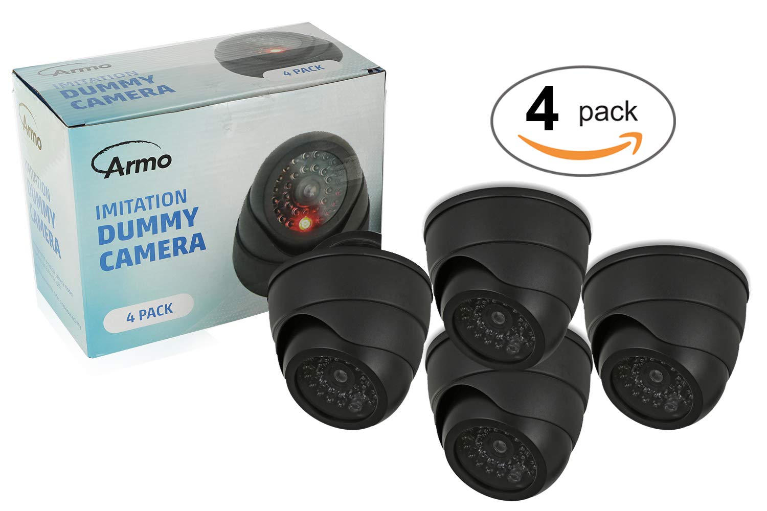 Mua Fake Security Surveillance Cameras 4 Pack CCTV Dome Camera with