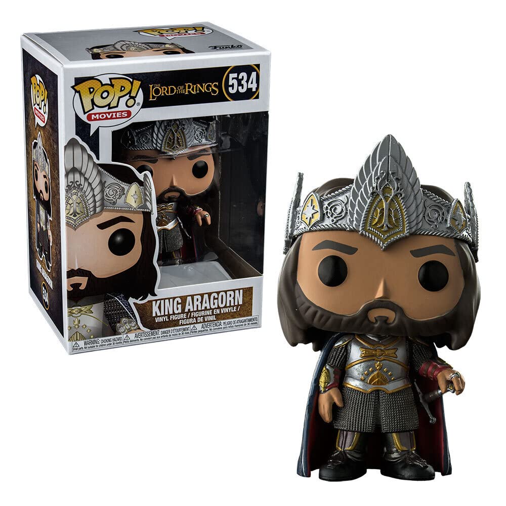 Funko 27369 Lord of the Rings - King Aragorn Pop Vinyl Figure