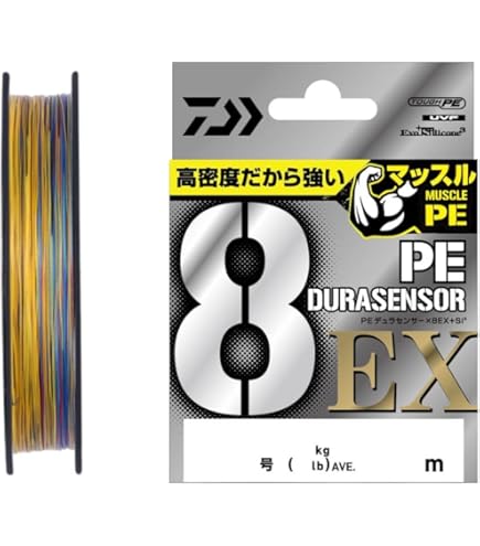 Amazon.com : DAIWA 0.3-200 PE Line UVF PE Dura Sensor X8EX +