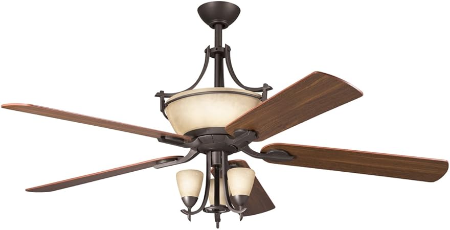 Kichler 300011oz Olympia Olde Bronze Uplight 60 Ceiling Fan With