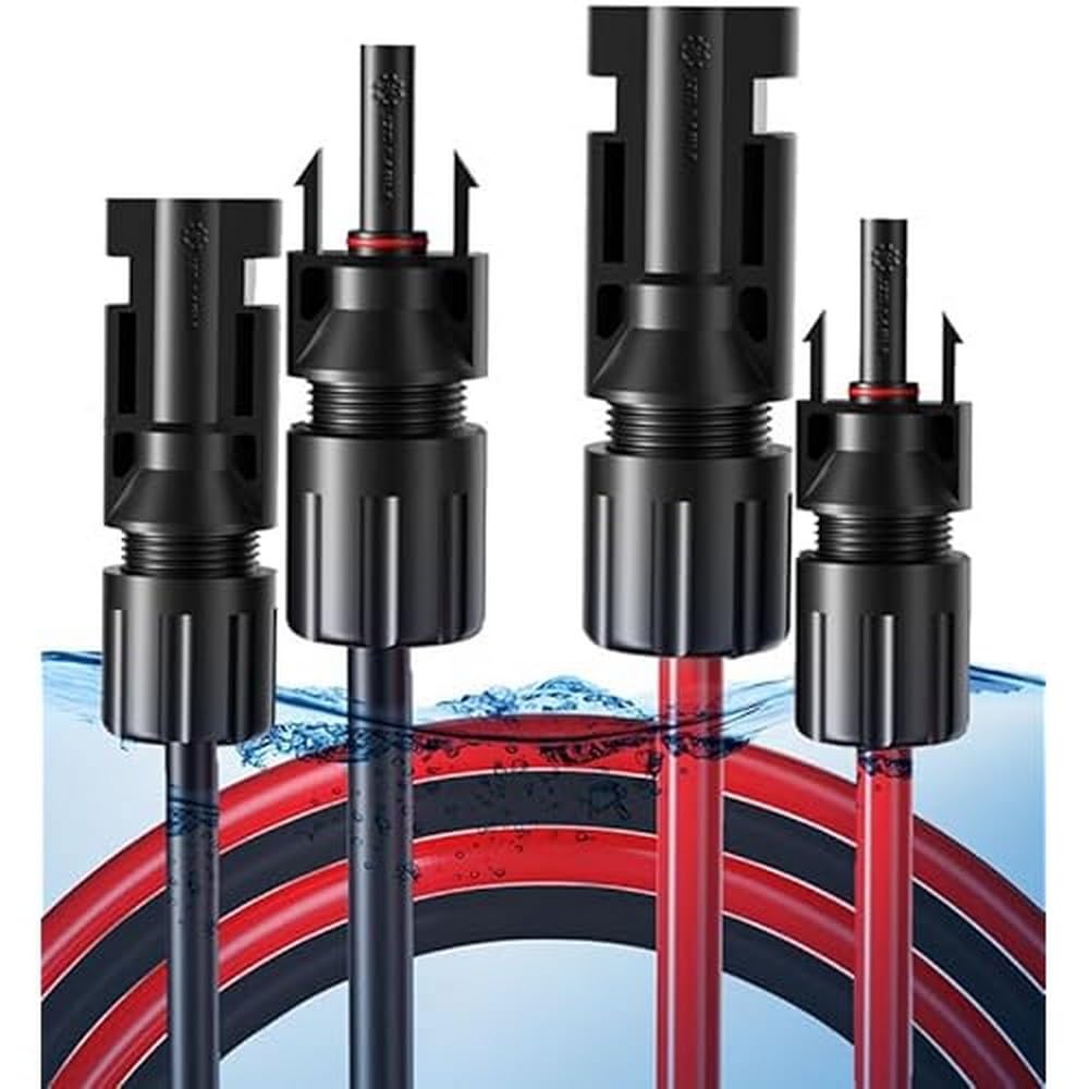 Solarsys® - 1,5m Solar Cable 4mm², With PV Connector, Solar Extension Cable 12AWG MAX DC 1500V, IP68 TUV certification, 1,5m — image 1