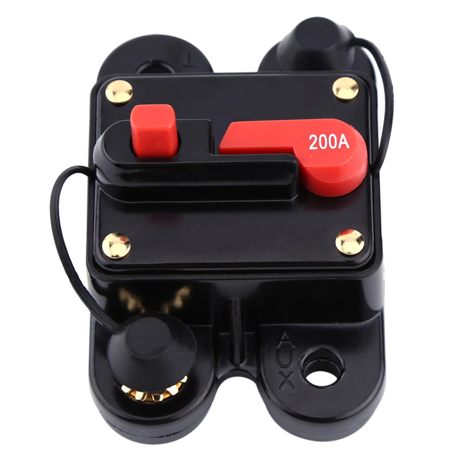 FTVOGUE DC12V Circuit Breaker, Circuit Protection Breaker Switch for Car Marine Boat Bike Stereo Audio(200A)