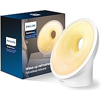 鶹 Exclusive Philips HF3650/60 SmartSleep Sleep and Wake-Up Light, Simulated Sunrise and Sunset, Multiple Lights and Soun