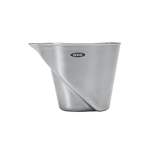 OXO SteeL Angled Measuring Jigger, Stainless Steel