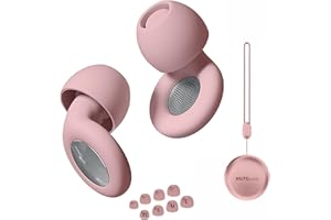 Ear Plugs for Sleeping Noise Cancelling, 45dB Hearing Protection, Reusable, Super Soft Silicon Earplugs for Concerts, Swimmin