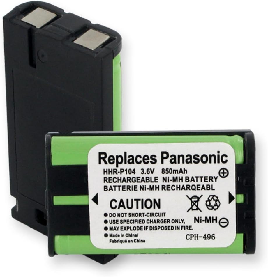 Cordless Phone Battery for Panasonic KXTG56511 pc General Use