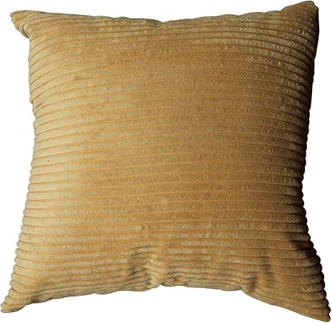 Amazon Co Jp クッションカバー 北欧 おしゃれ 無地 厚手 ソファ背当て 装飾枕カバー 座布団カバー 車 インテリア 飾り 全11色 イエロー 45 45cm ホーム キッチン