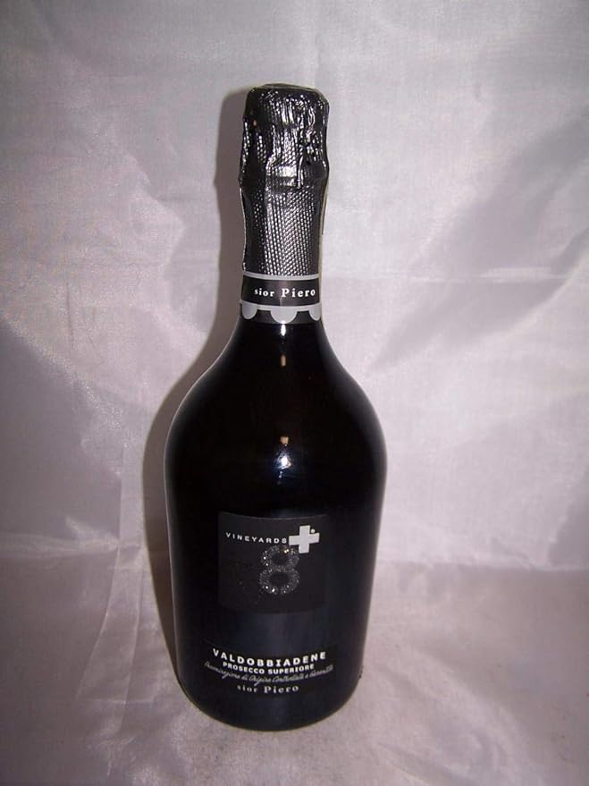 Sior Piero Prosecco Valdobbiadene Superiore DOCG Spumante Vineyyeards V8+ 1 X 75 Italienischer Sekt