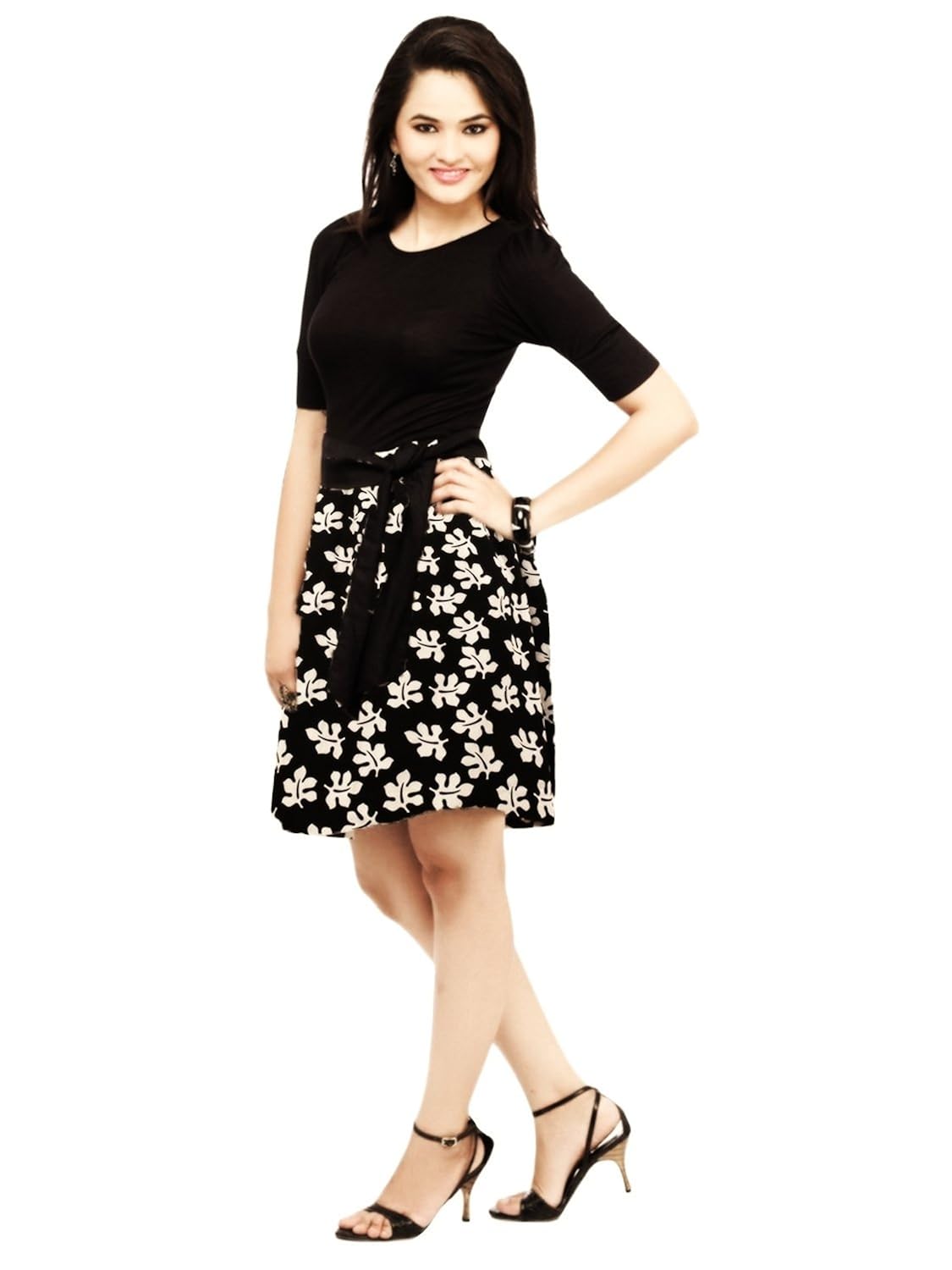 cottinfab women's rayon dress