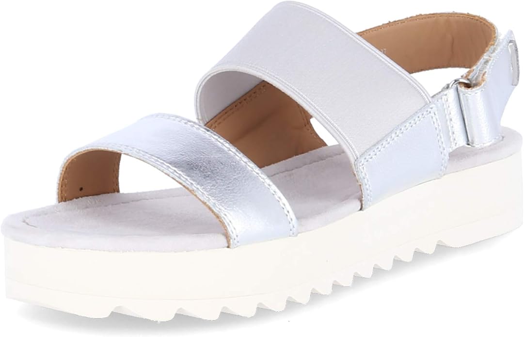 Marc O'Polo Damen Sandaletten Sandalette 903 15251104 137 Silber 657980