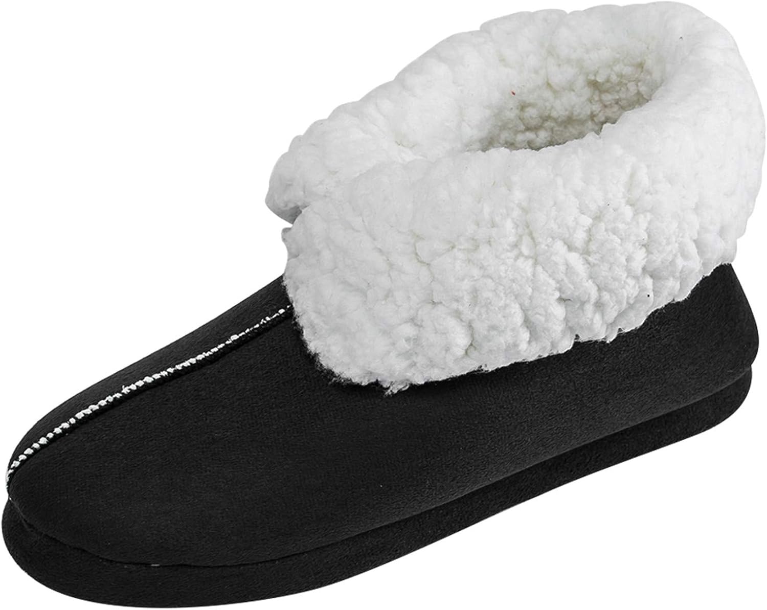 Indoor Slippers Warm Memory Foam Boots Slipper for Men Women JACKSHIBO Men Women Slippers