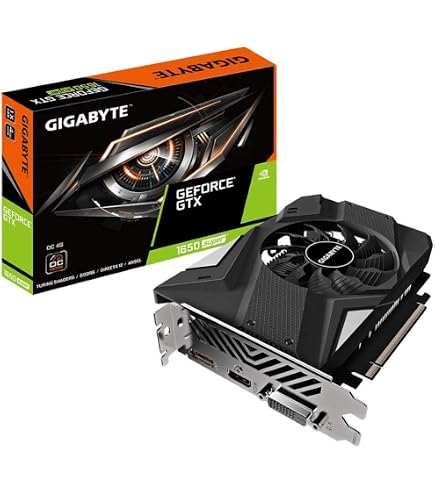 Amazon.com: Gigabyte GeForce GTX 1650 D6 OC 4GB Graphics Card GV