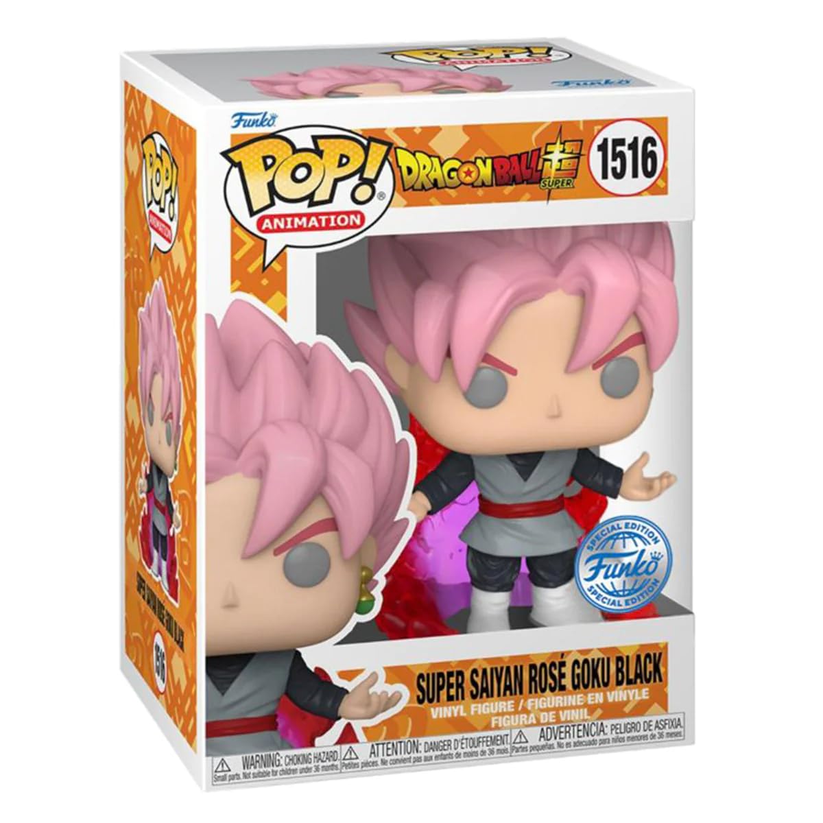 Funko Pop Super Sayan Rose Goku Black with Protection Special Edition 1516