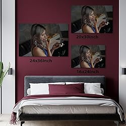 Eva Elfie (2) Sexy Model Poster Canvas Wall Art