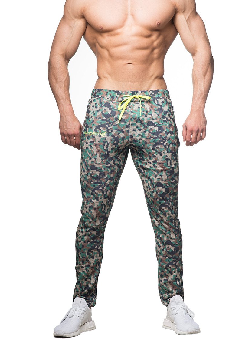 Jed North Men's Joggers Bodybuilding Slim Fit Tight Workout Sweat Pants