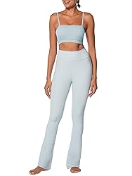 Sunzel High Waist Mini Flared Leggings for