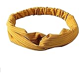 Fashion Headbands,Christmas Gifts,Women's Headbands, Soft Fabrics Hair Bands ,Bows Hair Accessories Use for Sports,Daily Fash