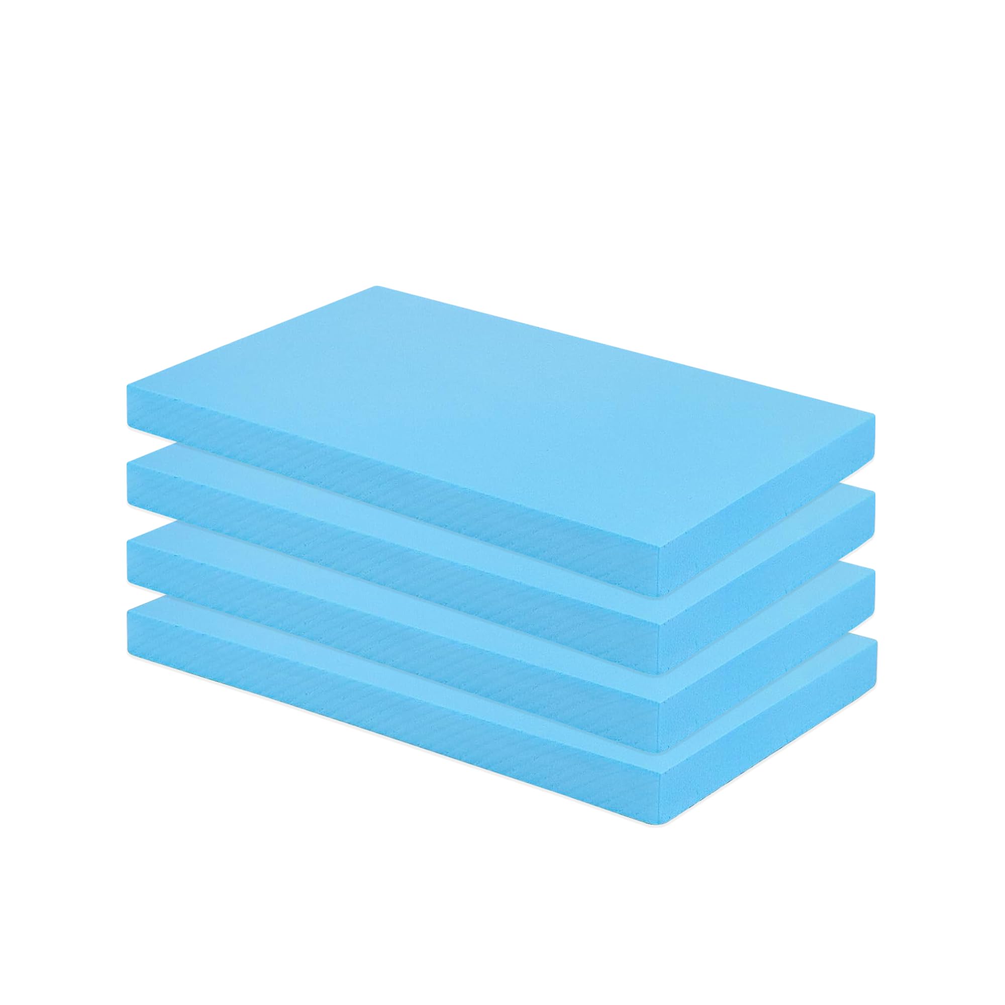 LOMUG Pack of 6 Foam Board, Hard Foam, Craft Board, Model Hard Foam, DIY Styrofoam Panels, Handmade Hard Foam Board for Landscape Modelling (4 Pieces X40X30X2CM)