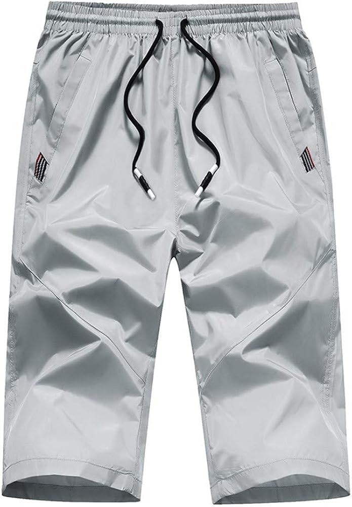 Yebiral Pantalones Cortos Hombre Verano Con Cordon Cintura